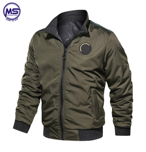 <b>Men's</b> Spring Autumn Softshell Jacket Streetwear Bomber Windbreaker Jackets Male Windproof <b>Coats</b> - Product Image 2