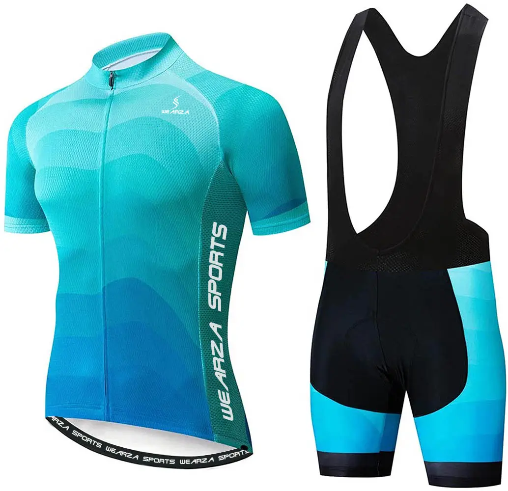 Maglia da ciclismo da uomo a maniche corte da ciclismo abbigliamento da ciclismo Pro Fit con stampa sublimata maglia di protezione UV