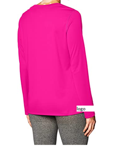 T-Shirt à manches longues pour femme, vêtement de Sport, 100% Polyester, lavage en Machine, importé du Bangladesh - Product Image 4