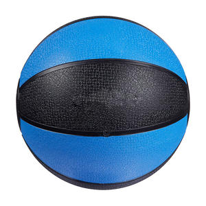 Boule de médecine en caoutchouc à Double poignée, bricolage, Logo personnalisé, exercices à domicile - Product Image 2