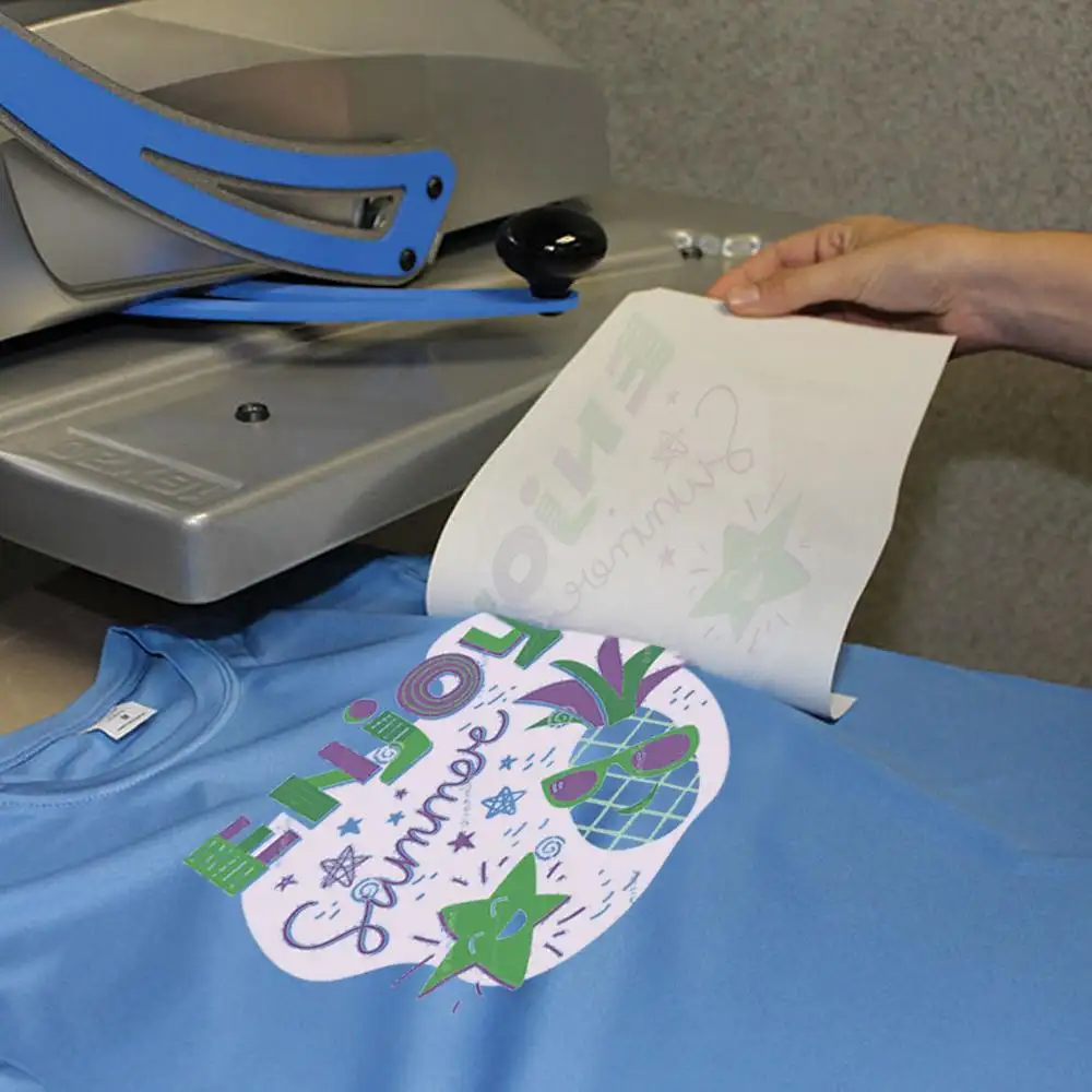 Design personalizzato trasferimento di calore inchiostro plastshirts senza crepe adesivi per trasferimento serigrafati lavabili per magliette e tessuto