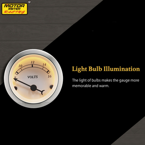 52mm trắng mặt con trỏ màu đen xe nhiên liệu dầu áp lự<span class=keywords><strong>c</strong></span> Volt nhiệt độ nướ<span class=keywords><strong>c</strong></span> đo 85mm tachometer <span class=keywords><strong>Speedometer</strong></span> 6 trong 1 KMH <span class=keywords><strong>C</strong></span> Bar - Product Image 4