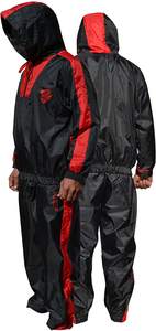 Professional <b>Sauna</b> <b>Suit</b> Top & Bottoms Non Rip Weight Loss Sweat <b>Suit</b> Boxing MMA Training Gym - Product Image 6