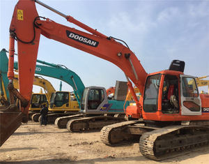 Excavateur sur chenilles Doosan DH220LC-7 DH150LC-7 DH210 d'occasion en bon état avec composants centraux, moteur et pompe - Product Image 1
