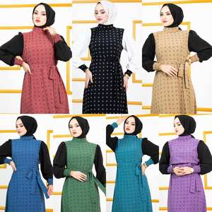 New Season Women's Islamic Clothing Modest Dresses Abaya Kaftan Tunic Kimono <b>Hijab</b> Dubai Arab Muslim Ethnic Turkish Quality - Product Image 6