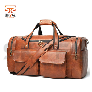 Sac de Sport imperméable pour hommes et femmes, grande marque personnalisée, noir, Orange, unisexe, fermeture éclair pour l'extérieur, doublure de couleur - Product Image 3