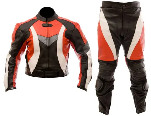 ATVダートバイクレーシングフレックスエアツーピーススーツレザー素材用モトクロススーツ裏地付き耐久性