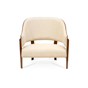 Magis Armchair Upholstered Chair with <b>Stool</b> Modern Elegant Design Living Room Bedroom Home Hotel Furniture - Product Image 2