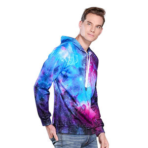 Sudadera con capucha unisex personalizada 3D impresión por sublimación 100% poliéster Terry tejido de punto sudadera informal para hombres y mujeres de alta - Product Image 5