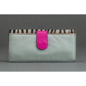 Custom Logo Luxury Woman Clutch Purse Wristlet Bag Genuine Ladies' Credit Card Holder & Bohemian Fashion for Winter Summer - Product Image 5