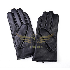 2023 fait mode cuir hommes gants de luxe en cuir souple hiver Super qualité Logo personnalisé ajustement mince - Product Image 3