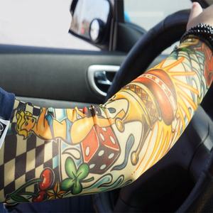 ปลอกแขนกันแดดแบบซับลิเมชั่นคุณภาพสูง ผลิตตามสั่ง สำหรับใส่ลำลอง/เล่นกีฬา - Product Image 6