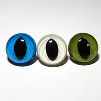 Excellent clarity glass eyes for cats of various designs for plush doll