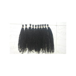 Más vendidos 100% Virgen India Remy Hair Mejor calidad Máquina Doble trama Extensiones de cabello humano a granel 100 gramos - Product Image 1