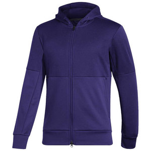 Sudadera con capucha y cremallera de talla grande para hombre con diseños personalizados, sudadera de entrenamiento informal con bolsillos laterales, ropa de calle en blanco en varios colores - Product Image 1