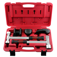 Kit de réparation de bosses de carrosserie automobile Hekeen, 5 pièces, ensemble marteau et poinçon en POM, avec garantie de 12 mois