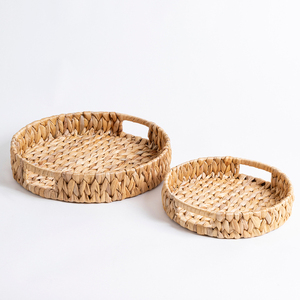 Bac à service en résine naturelle, ensemble de plateaux décoratifs de grande qualité, le plus vendu - Product Image 3