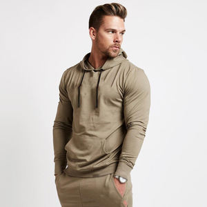 Nouvelle mode cordon pour sweats à capuche hommes automne hiver athlétique sweats à capuche en coton vêtements de sport Gym Fitness sweat à capuche d'entraînement - Product Image 2