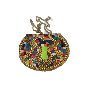 Bolso de mano de diseño moderno hecho a mano para mujer con logotipo personalizado estampado decorativo antiguo elegante moderno clásico vintage elegante - Product Image 5