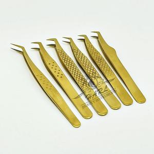 Pinces pour extensions de cils, pinces colorées pour cils, pinces personnalisées pour extensions de cils, ensemble de pinces pour extensions de cils, fournitures pour cils - Product Image 2