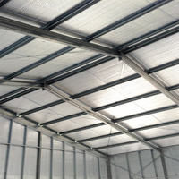 Matériau d'isolation thermique en aluminium avec bulles d'air Neo NS01D 4 mm, réflectivité de 97 %, pour entrepôts industriels, ateliers et bâtiments
