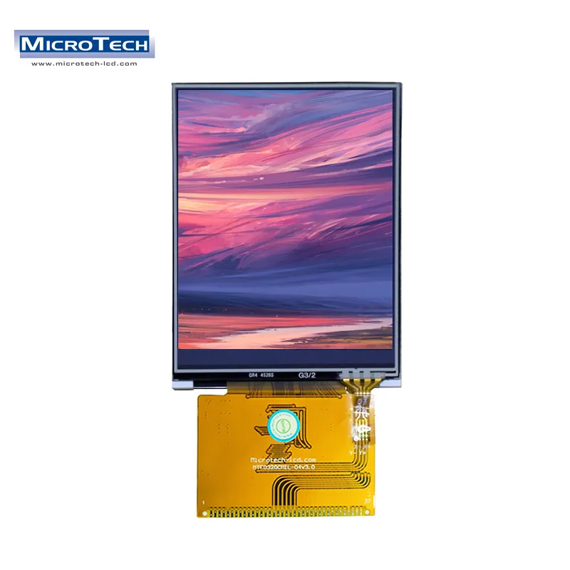 3.2 بوصة 240x320 لوحة مقاوم اللمس شاشة إل سي دي باللمس شاشة MCU (ع) و RGB واجهة