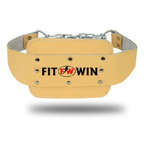 Cinturón Power Dip Unisex de Piel de Vaca para Fitness Culturismo Gimnasio Entrenamiento Tamaño Personalizable y Logo Forma Recta - Product Image 5