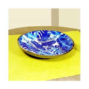 Bol en bois imprimé émaillé Design feuille Accessoires de cuisine de style classique Bol à salade de fruits en bois de mangue de qualité supérieure pour la maison 2025 - Product Image 1