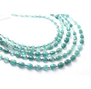 Cuentas de Granidierita Natural de Forma Ovalada de 8 Pulgadas, Calidad AAA+, Color 100% Natural, Cuentas de Piedra de Origen MG - Product Image 4