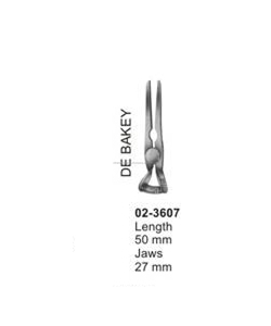 Pince chirurgicale Debakey Bulldog 50 mm en acier, manuelle - Product Image 1