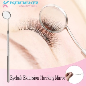 Single-Sided Grafting Eyelash Auxiliary Tool Small <b>Round</b> <b>Mirror</b> <b>with</b> <b>Lighting</b> for Eyebottom Reverse Observation Inspection - Product Image 6