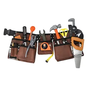 Multi Pocket Tool Organisatie Carpenter Elektriciens Set Tool Riem Gereedschapstas Cinture Porta Attrezzi In Pelle Werkzeuggurtel Fu