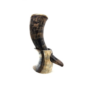 2021 mejor cuerno de buey natural cuerno para beber artesanía inspirada en vikingo - Product Image 1