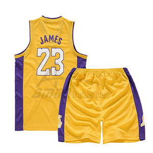 Uniforme de basket-ball homme, prix de gros/uniforme de basket-ball 100% Polyester - Product Image 4