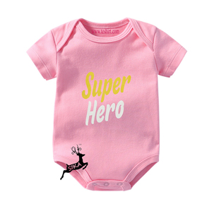Wholesale 2019 New Design Organic Cotton Bamboo Baby Romper Long Sleeve Snap Button Unisex 5 Pack Infant Clothing India - Product Image 1