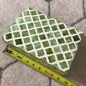 High Quality Bone Inlay Wood MDF Decorative <b>Jewellery</b> Box Fashionable <b>Resin</b> Material Gift Box for Jewelry Packaging - Product Image 5