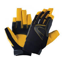 Gants de voile en cuir sur mesure avec logos et combinaisons de couleurs personnalisés - Product Image 4