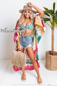 Cárdigan de talla grande para mujer, vestido de verano, informal, para playa, Kimono, ropa de algodón - Product Image 2