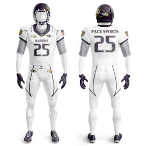 Uniformes de fútbol americano de la mejor calidad, diseños personalizados, impresión sublimada, secado rápido, transpirable, uniforme de fútbol americano - Product Image 5