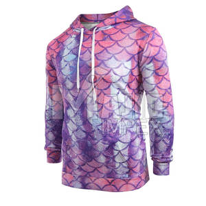 Veste à capuche d'hiver à manches longues pour hommes, avec motif solide et sublimation, échantillon gratuit, veste à capuche à vendre, sur mesure - Product Image 2