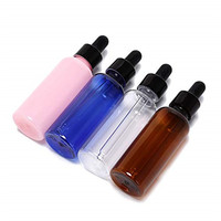 Nouvelle bouteille d'huile essentielle en plastique PETG 10 ml 15 ml 20 ml 30 ml 40 ml 50 ml avec compte-gouttes