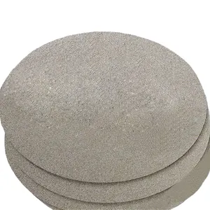 Microporous Metal Powder Sintered Titanium Plate Filter Plate Ti Titanium Foam