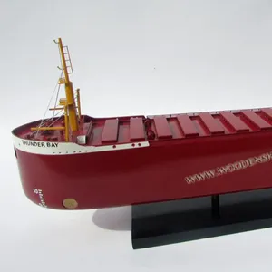 Деревянная модельная лодка THUNDER BAY, Канада, деревянная модель лодки ручной работы, высокое качество, сделано во Вьетнаме, быстрая доставка