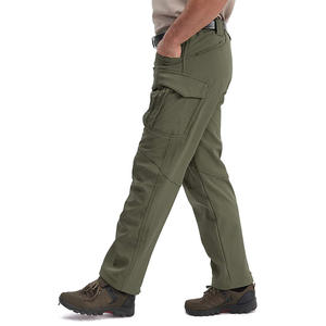 Pantalon de survêtement droit mi-long en molleton uni pour homme, style décontracté, nouvelle mode automne, coton et polyester, taille élastique, toile - Product Image 2