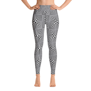 Leggings de sport taille haute personnalisés pour femmes vêtements de sport respirants pour femmes avec poches latérales - Product Image 2