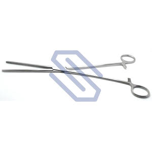 <b>Veterinary</b> Stainless Steel <b>Instruments</b> 12\" Rochester Straight Forceps Manual Powered <b>Surgical</b> Hemostat - Product Image 2