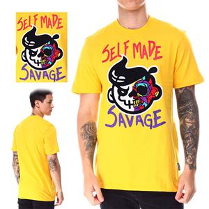 Camiseta con serigrafía de logotipo personalizado de alta calidad para hombres Opciones de tamaño al por mayor - Product Image 4