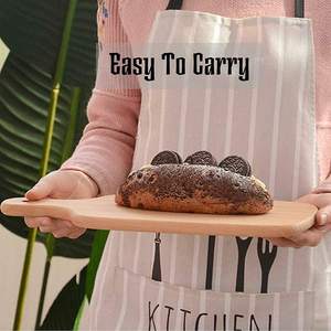 Planche à fromage en bois d'acacia rond et rectangulaire brun naturel KSN avec finition murale et poignée Plateau de service - Product Image 4