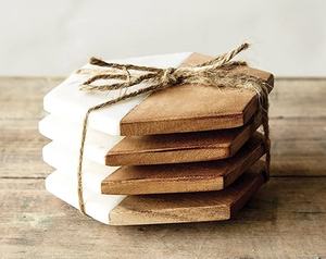 Dessous de verre décoratifs en résine de style occidental Tapis de style classique Napperon en résine Sous-verres antidérapants pour tasses Sous-verres résistants à la chaleur - Product Image 4