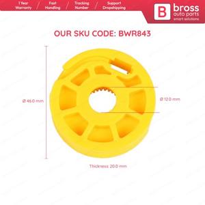 BWR843-regulador de ventana, rueda delantera izquierda, puerta - Product Image 5